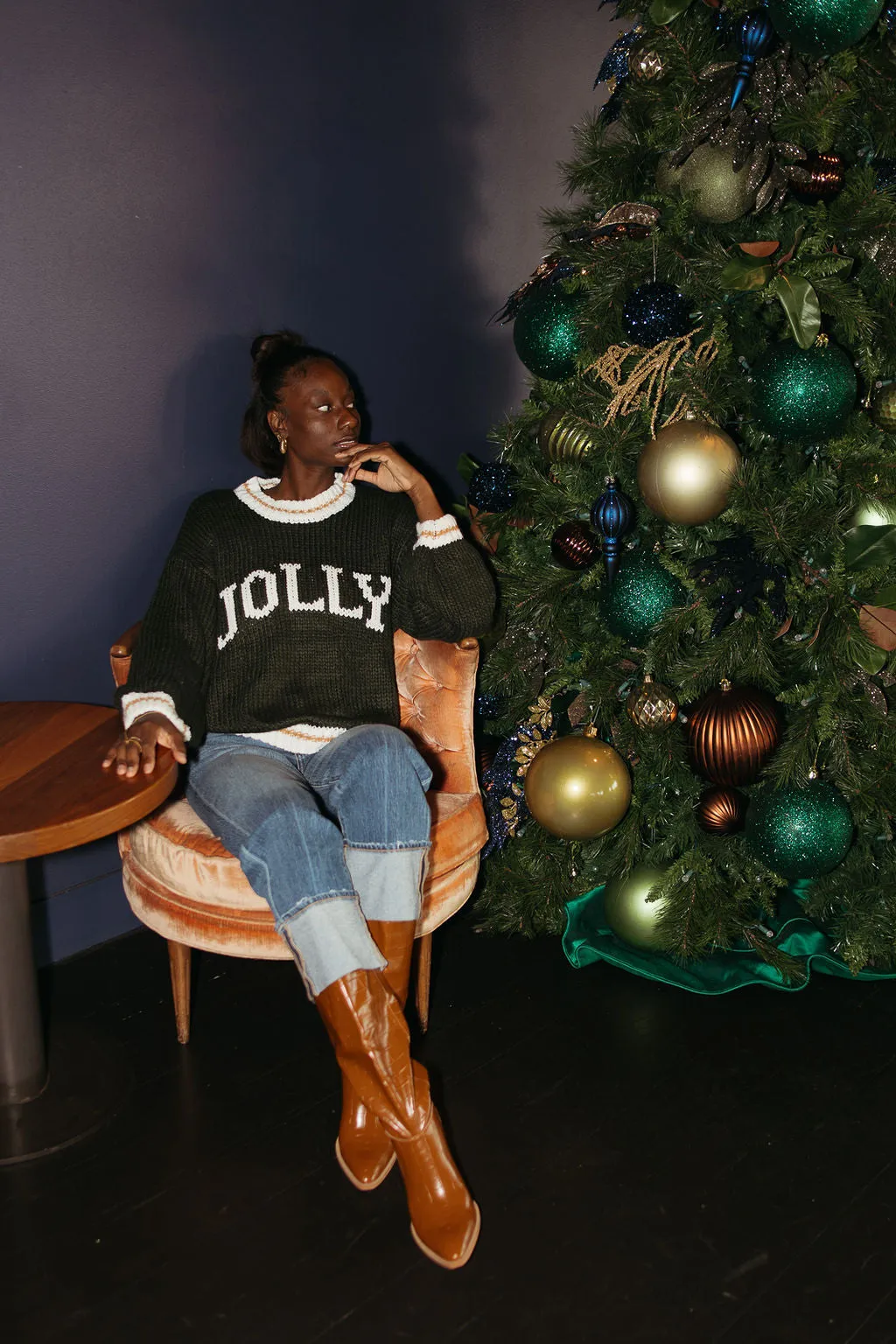 jolly knit sweater