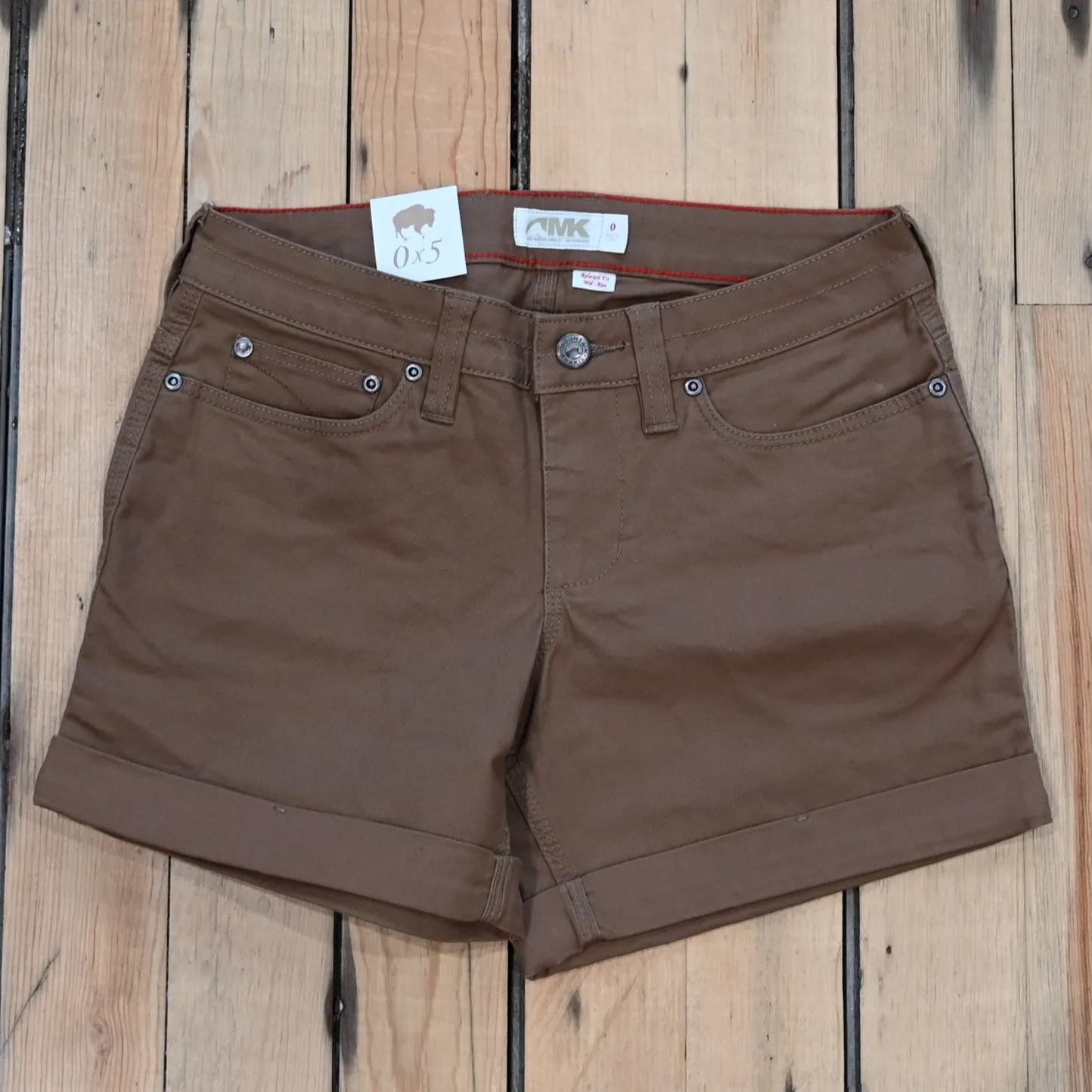 Ladies Camber 106 Relaxed Fit Short in Tobacco