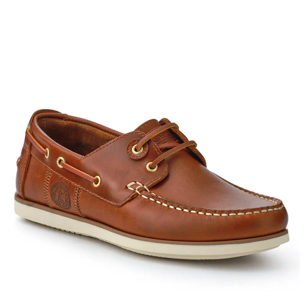Leather Slip-On Boat Shoes - BARBR41503 / 327 361