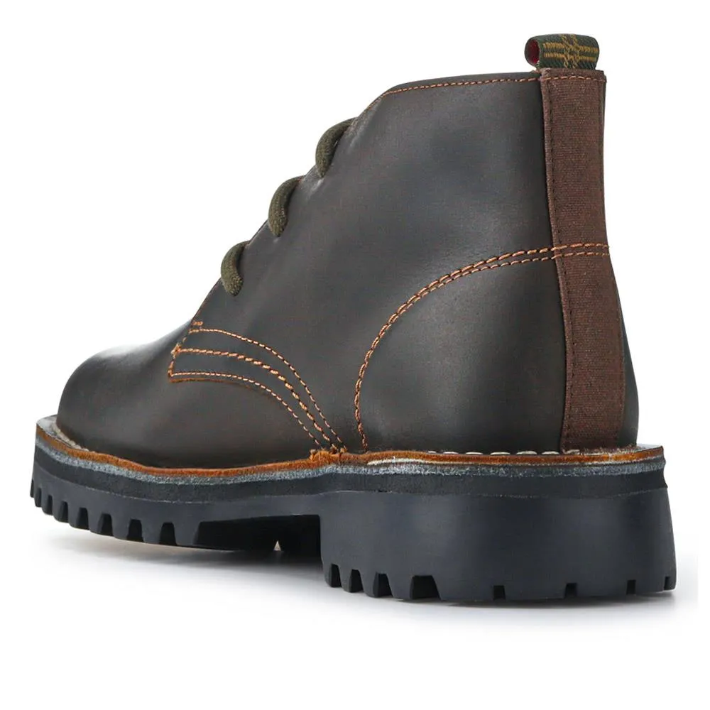 Leather Slip-On Boat Shoes - BARBR41503 / 327 361
