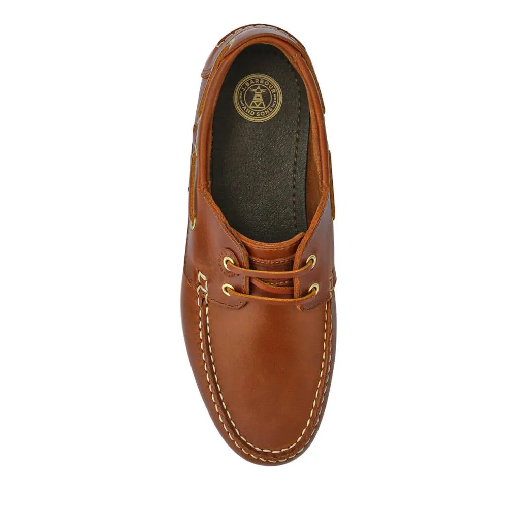 Leather Slip-On Boat Shoes - BARBR41503 / 327 361