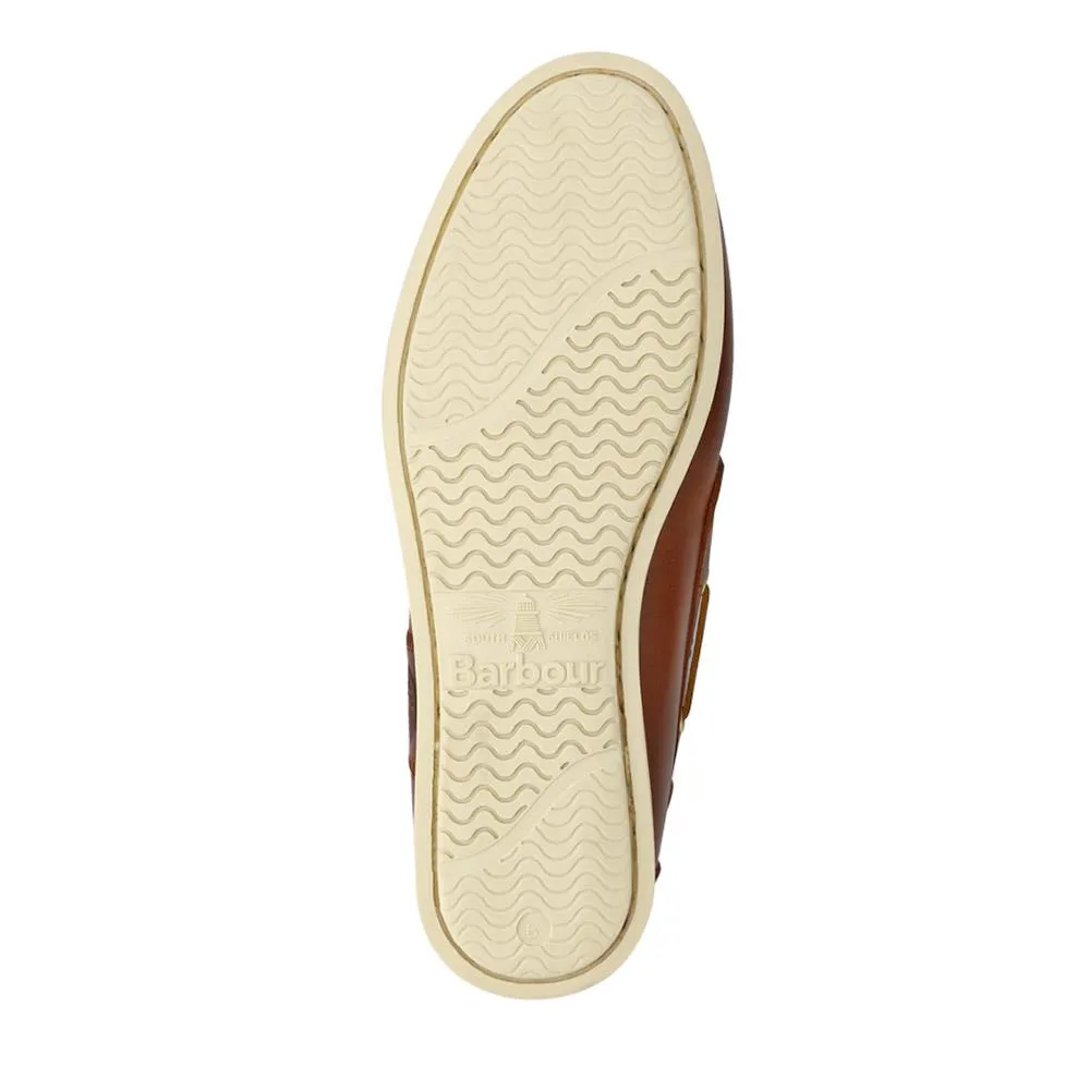 Leather Slip-On Boat Shoes - BARBR41503 / 327 361