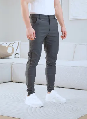Lightweight chinos - grey