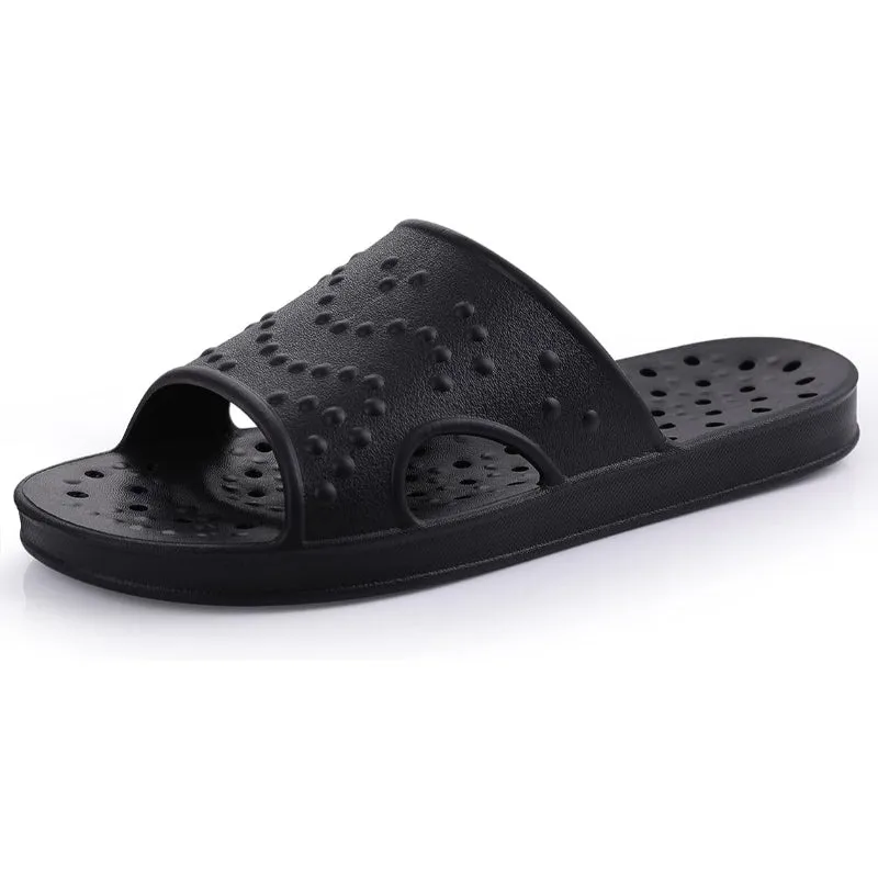 Lightweight Comfy Sliders With Drain Holes