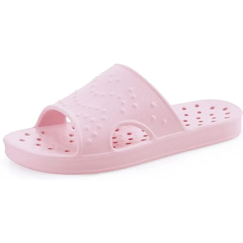 Lightweight Comfy Sliders With Drain Holes