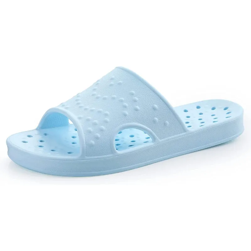 Lightweight Comfy Sliders With Drain Holes