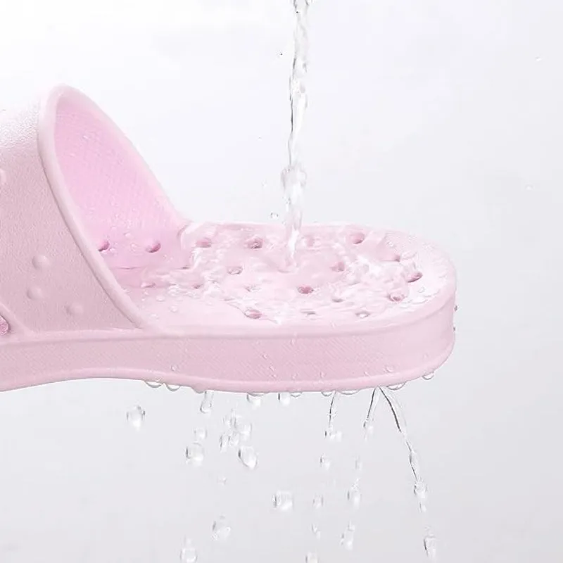 Lightweight Comfy Sliders With Drain Holes
