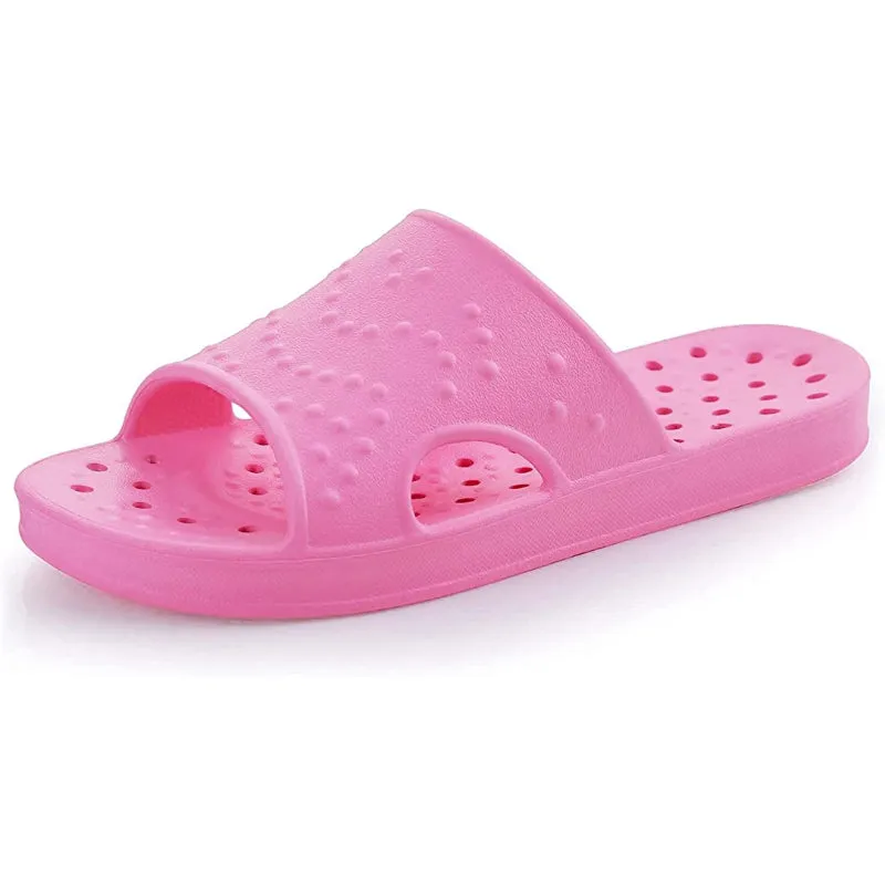 Lightweight Comfy Sliders With Drain Holes