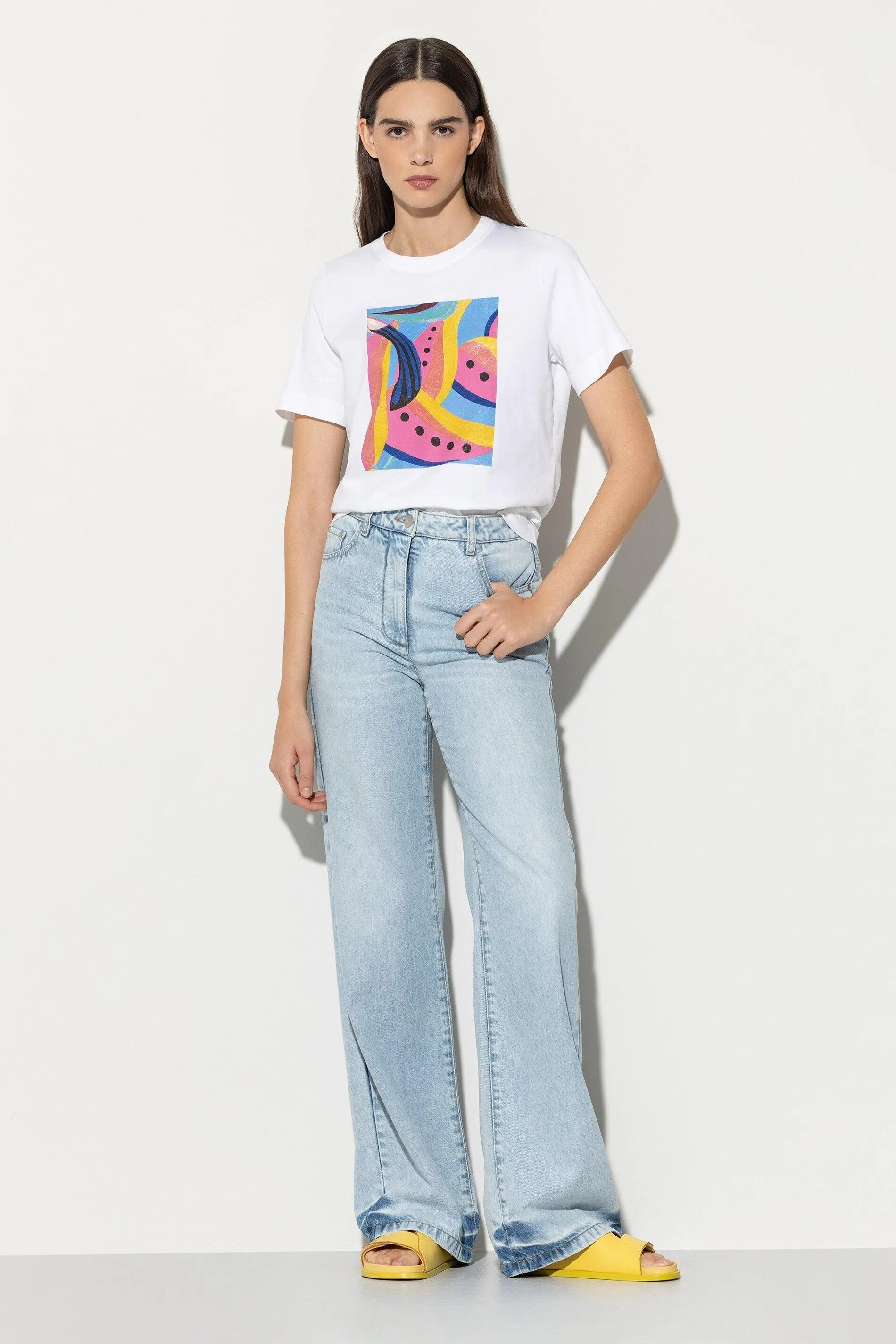 Luisa Cerano Statement Print Tee