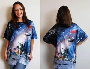NASA "Space Programs Shirt" in Full Color (2 sided design) - Adult