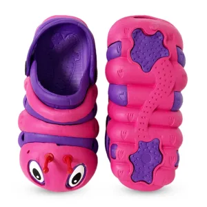 NORTY Tod Girls 7-12 Purple/Fuchsia Clog C1043