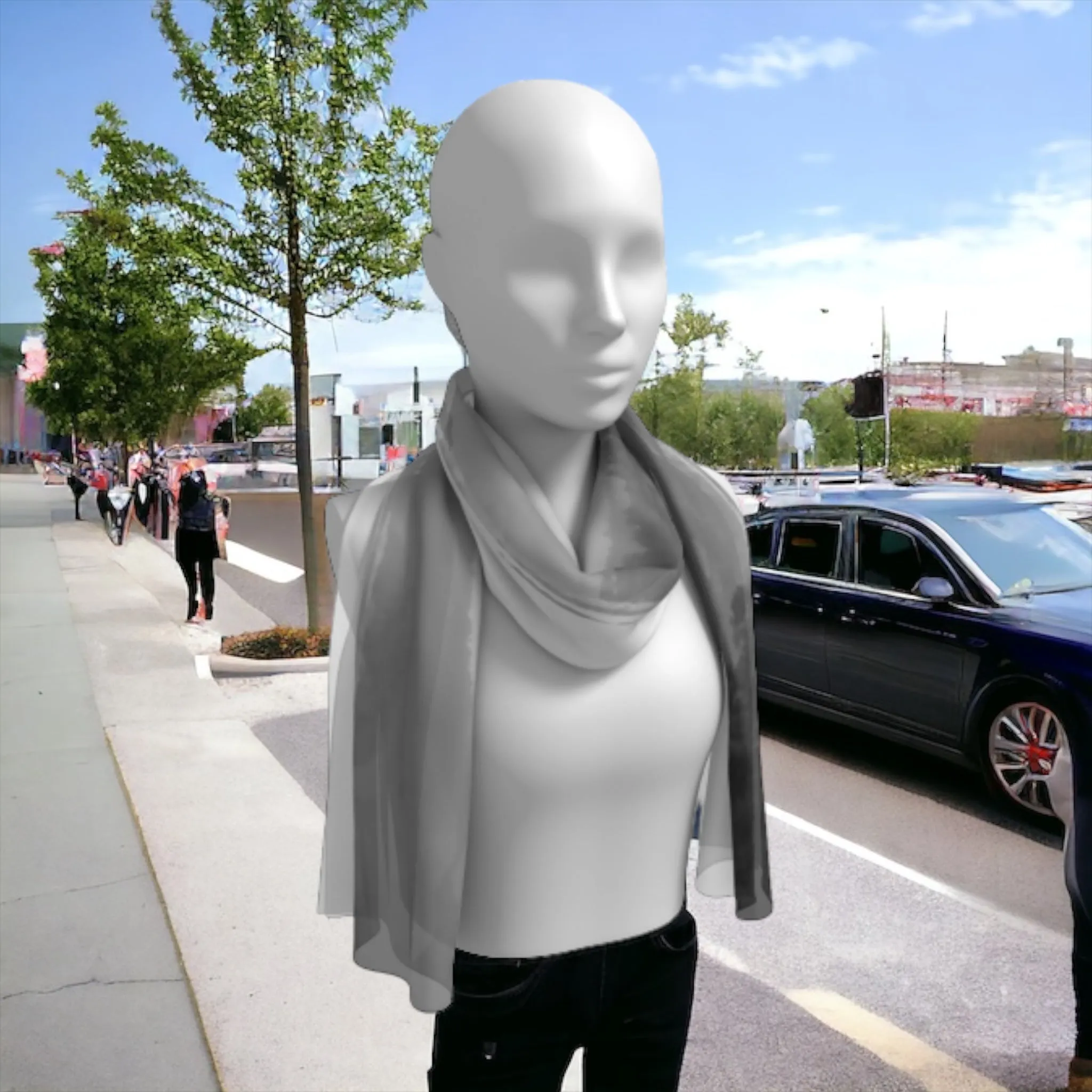 Pacific Mist Long Scarf