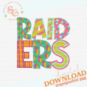 Raiders Colorful