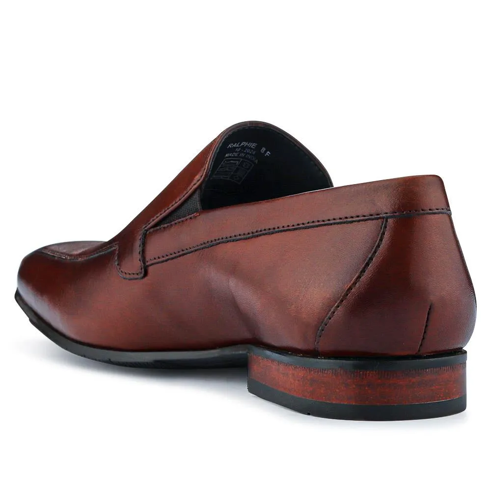 Ralphie Smart Leather Slip-On Shoes - RALPHIE / 326 800