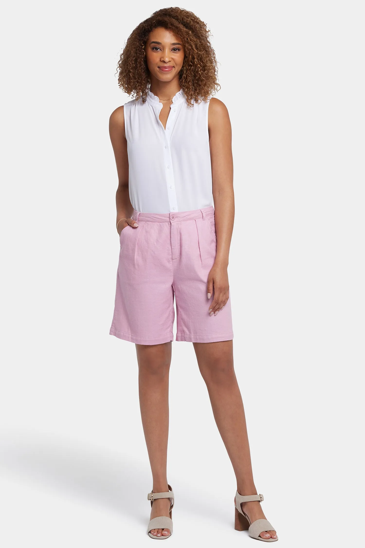 Relaxed Shorts  - Pink Nectar