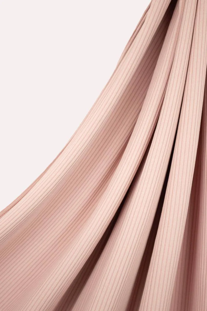 Ribbed Jersey Hijab - Buttercream