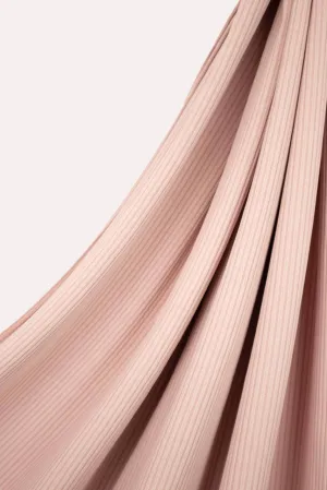 Ribbed Jersey Hijab - Buttercream