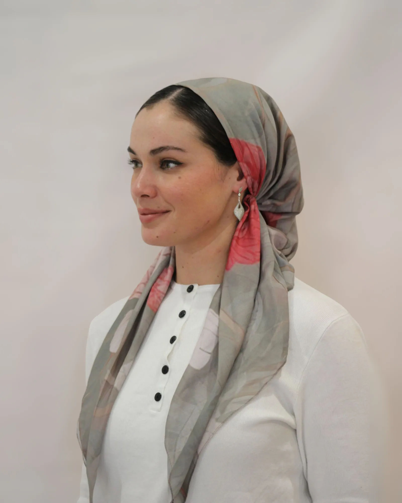 Rose de Mai Pretied Scarf