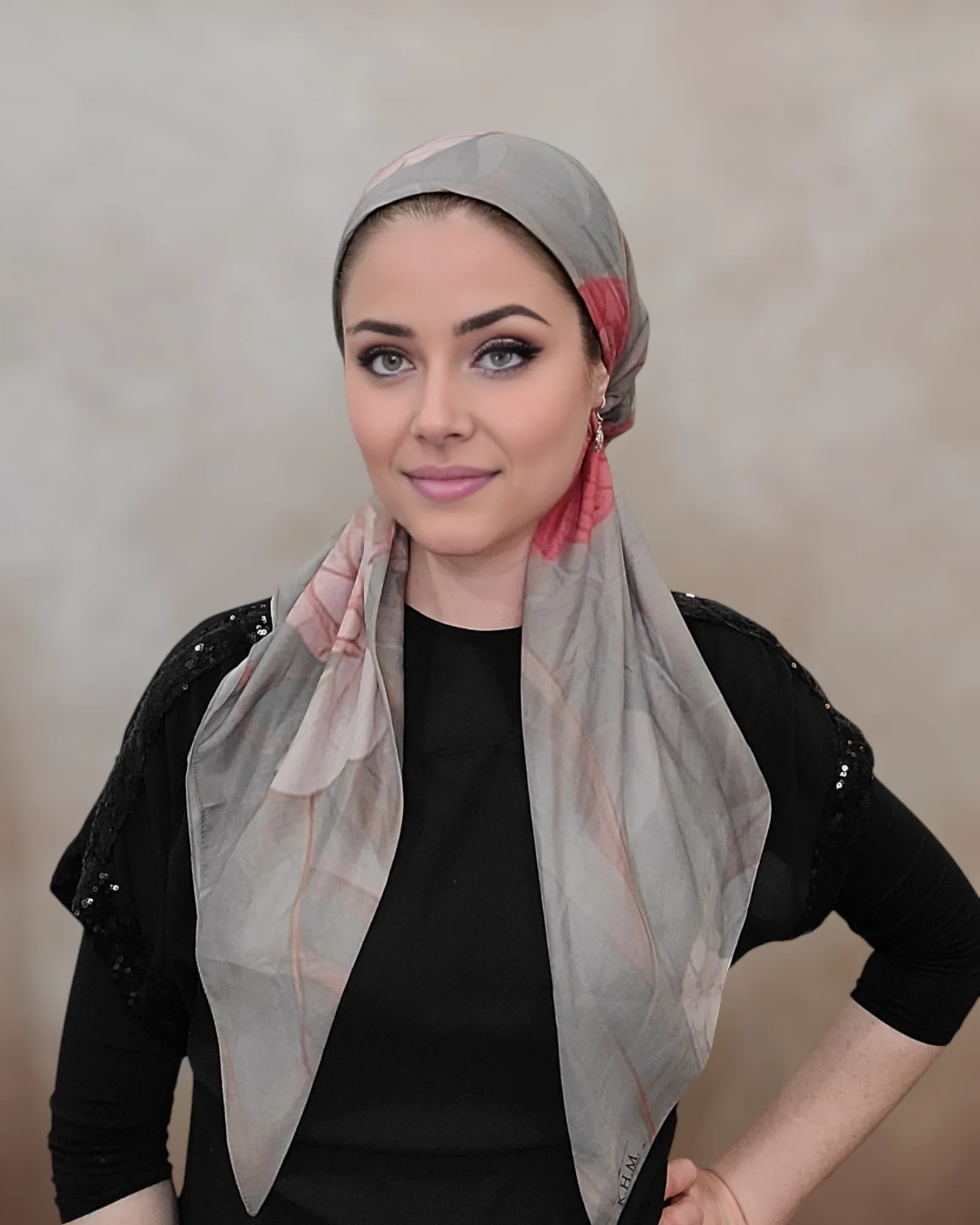 Rose de Mai Pretied Scarf