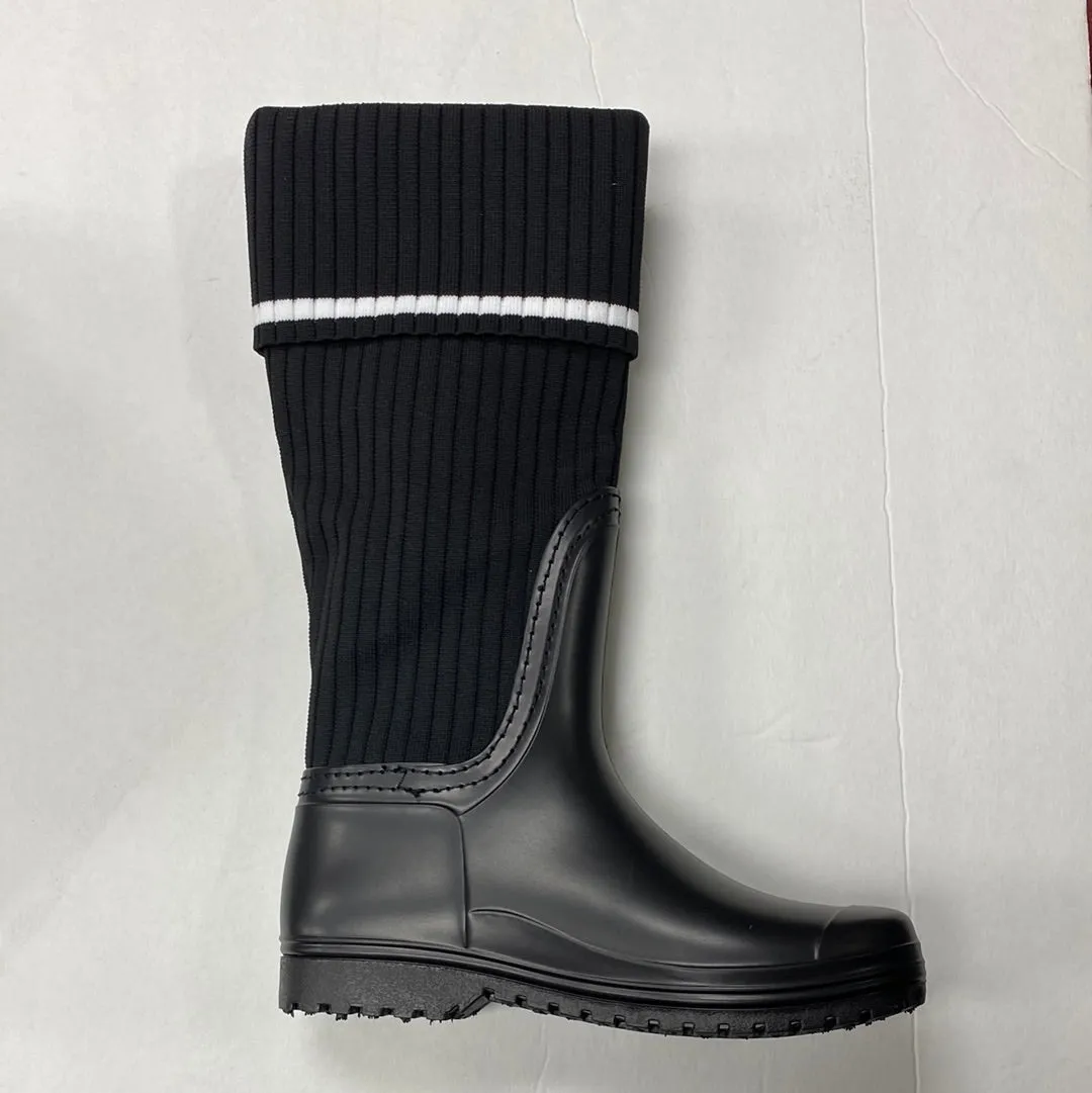 SALE FW22 Lolit WB304 Ribbed Sock with Logo and Stripe Winter Boot