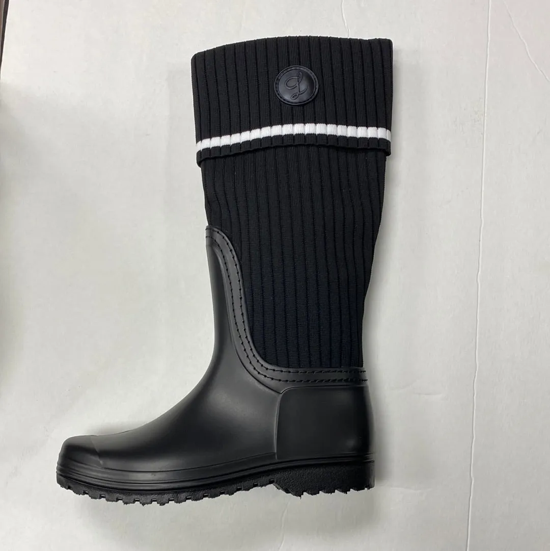 SALE FW22 Lolit WB304 Ribbed Sock with Logo and Stripe Winter Boot