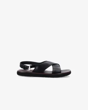 Sandal 32164C Rubber Zipped Sole