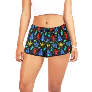 Space Ranger Spin Women's Relaxed Shorts
