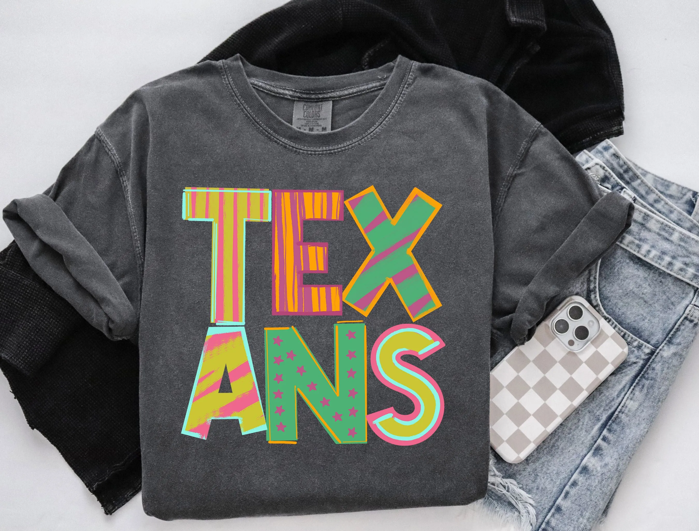 Texans Colorful