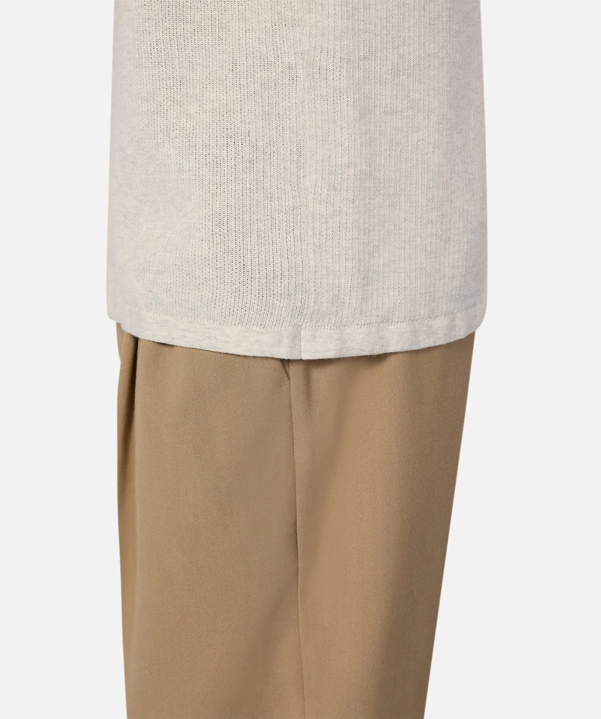 The Barletta Polo - Oat Melange