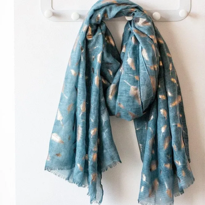 Thinking of You Feathers Scarf Gift
