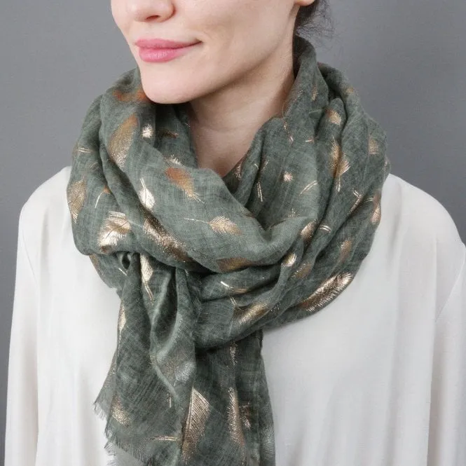 Thinking of You Feathers Scarf Gift