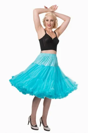 Turquoise Blue Petticoat