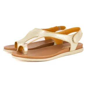Ukumosa : Ladies Leather Sandal in Indocine Brio