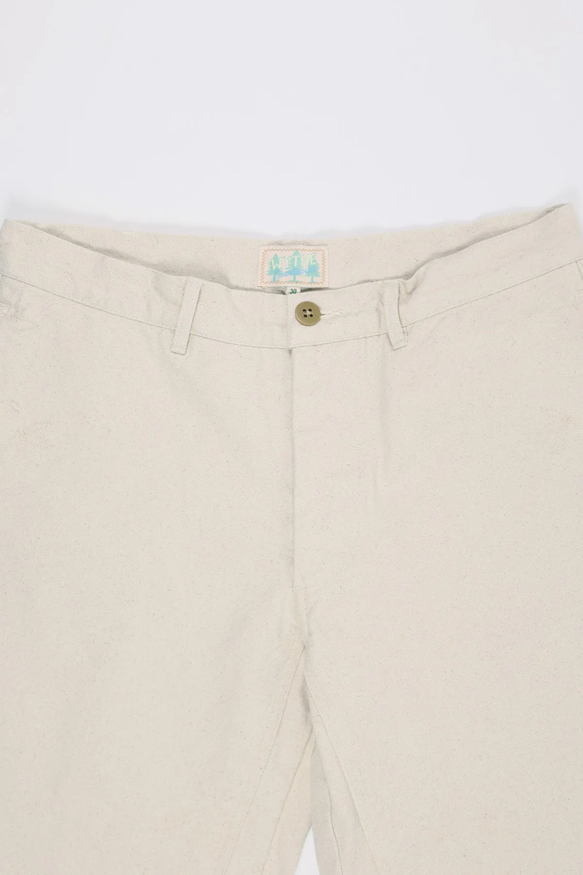 Undyed Canvas Pants