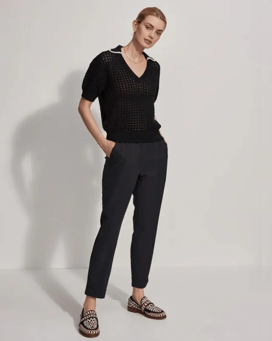 Varley Monte v Neck Knit Polo