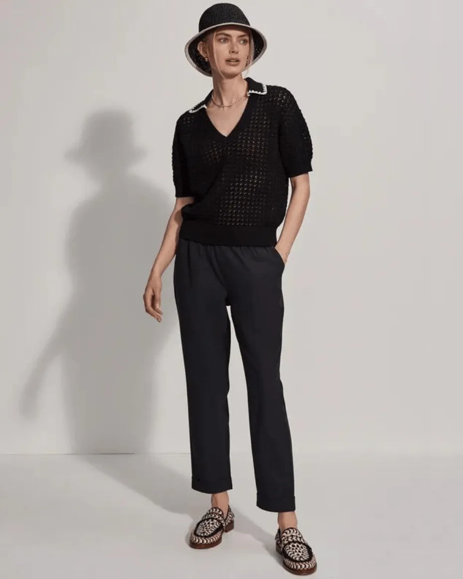 Varley Monte v Neck Knit Polo