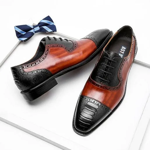 Veltique Refined Step Brogues