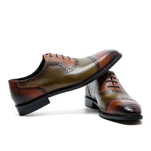 Veltique Refined Step Brogues