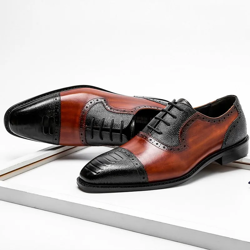 Veltique Refined Step Brogues
