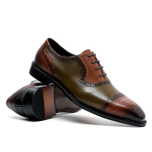Veltique Refined Step Brogues