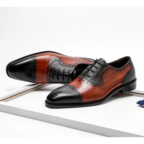 Veltique Refined Step Brogues