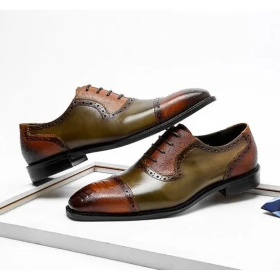 Veltique Refined Step Brogues