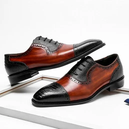 Veltique Refined Step Brogues