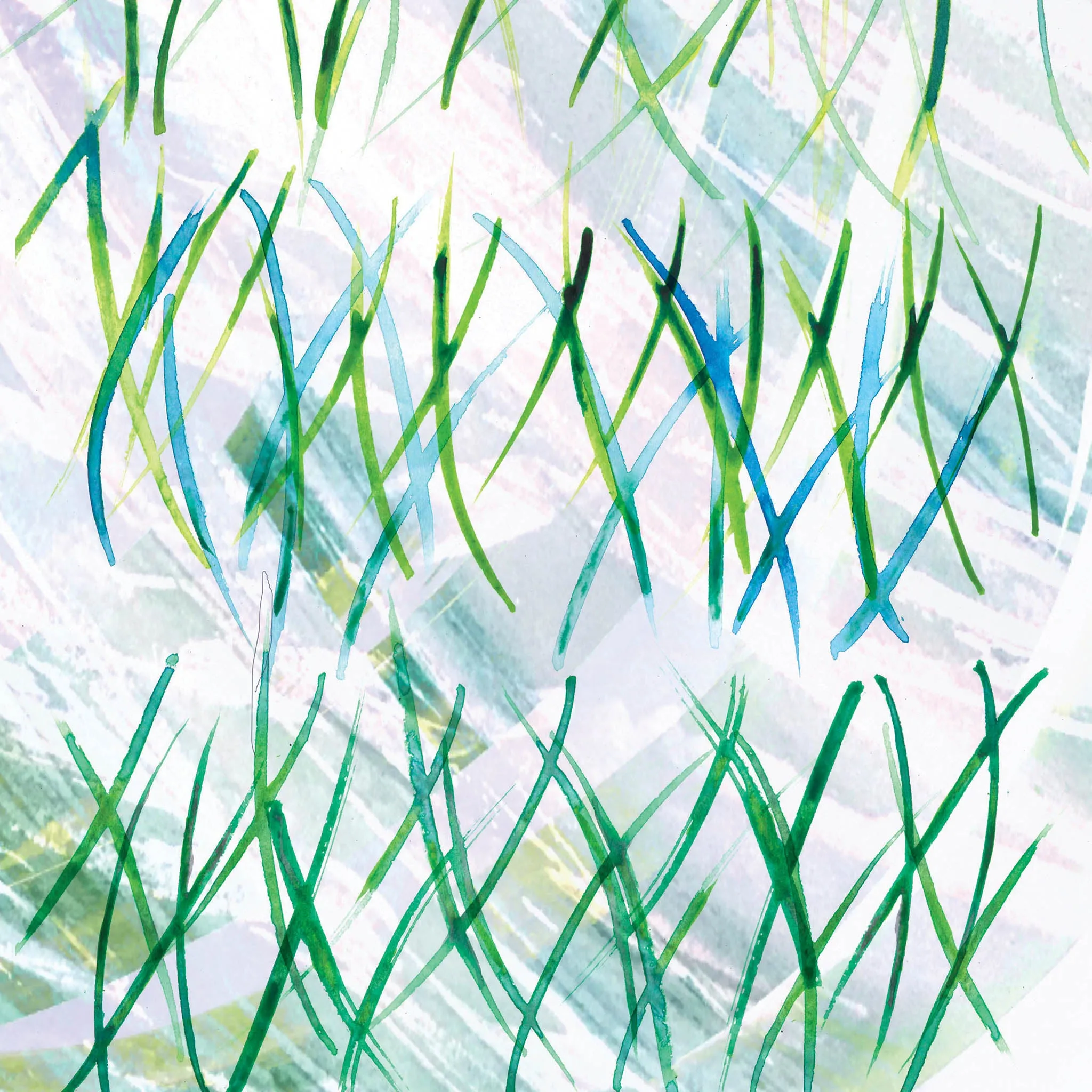 Wild Grasses Silk Scarf
