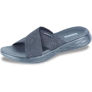 Women's Skechers On-the-GO 600 - Glistening Sandal - WIDE